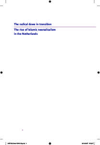 Religion / General Intelligence and Security Service / Government of the Netherlands / Islamic fundamentalism / Hizb ut-Tahrir / Radicalization / Muslim Brotherhood / Salafi / Radicalism / Islam / Islamism / Islamist groups