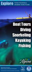 Explore  Your National Marine Sanctuary  Boat Tours
