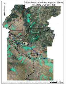 ³  195 D3 Sediment or Nutrient Impaired Waters (ref[removed]CGP sec. 3.2)