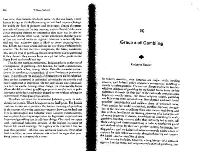 226  William Galston have seen, this outlook cuts both ways.. On the one hand, it sees human beings as divided between good and bad impulses, beings