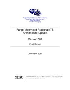 ITS Regional Architecture Report