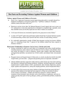 Family therapy / Gender-based violence / Behavior / Domestic violence / Child abuse / Epidemiology of domestic violence / Jeffrey Edleson / Violence / Abuse / Ethics