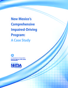 New Mexico’s  Comprehensive Impaired-Driving Program: