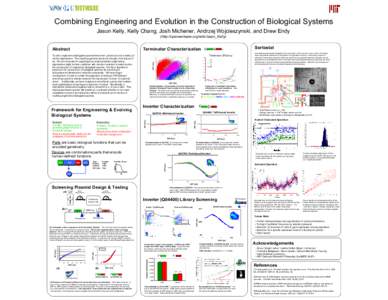 Protein methods / Bioluminescence / Green fluorescent protein / BioBrick / Gene expression / Inverter / Ribonuclease / Messenger RNA / Biology / Biochemistry / Molecular biology