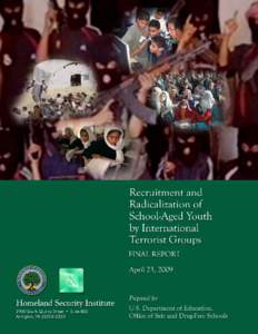 Recruitment and Radicalization of School-Aged Youth by International Terrorist Groups