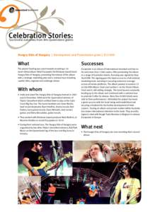 Celebration Stories:  Successful outcomes from Arts Queensland grants Hungry Kids of Hungary | Development and Presentation grant | $15 000