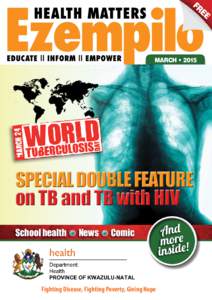Tuberculosis treatment / World Tuberculosis Day / AIDS / Extensively drug-resistant tuberculosis / Tuberculosis / Health / Medicine