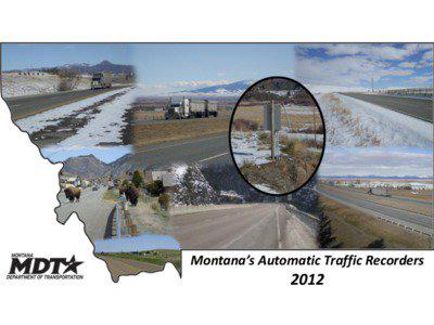 Montana’s Automatic Traffic Recorders  2012