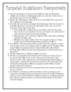 Education in the United States / Head Start Program / United States Department of Health and Human Services / Preschool education / No Child Left Behind Act / Atlanta Speech School / WestEd / Education / Early childhood education / Education policy