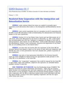 USA PATRIOT Act /  Title IV / Immigration and Naturalization Service / History of the United States / United States