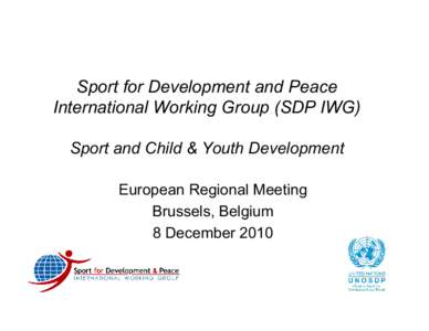 Geneva / United Nations / Palestinian Paralympic Committee / United Nations Secretariat / Development / United Nations Office on Sport for Development and Peace