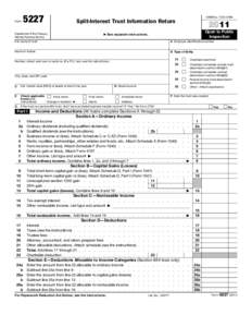 Charitable trust / IRS tax forms / Trust law / Corporate tax / Dividend / Charitable Remainder Annuity Trust / United States trust law / Law / Taxation in the United States / Charitable remainder unitrust