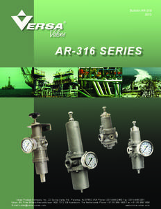 Bulletin AR-316 	 2013 AR-316 SERIES