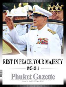 October, Pages / 20 Baht  October, PHUKET GAZETTE