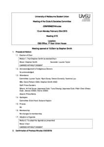 Agenda / Parliamentary procedure / Second / Motion