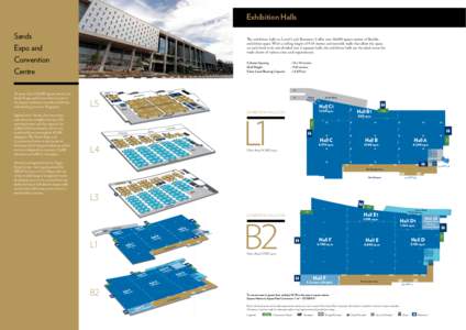 Exhibition Halls Sands Expo and Convention Centre