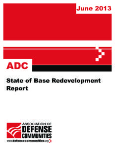 ADC State of Base Redevelopment Report