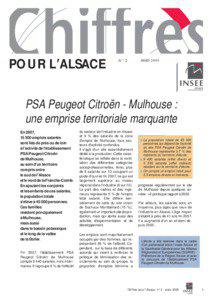 PSA Peugeot Citroen - Mulhouse : une emprise territoriale marquante