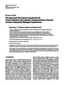 Hindawi Publishing Corporation Anemia Volume 2012, Article ID[removed], 6 pages doi:[removed][removed]Review Article