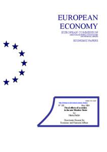 European Economy. Economic Papers[removed]Fiscal effects of accession in Acceding Countries