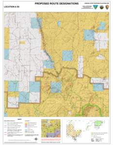 PROPOSED ROUTE DESIGNATIONS  ARIZONA STRIP PROPOSED PLAN/FINAL EIS Bureau of Land Management Arizona Strip District Office National Park Service