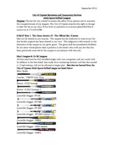 Microsoft Word - Non Approved Bat list Fall 2014