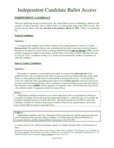 Microsoft Word - DRAFT - Independent Information[removed]for March primary.doc