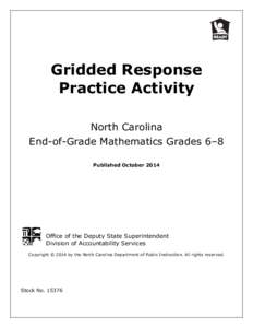 Microsoft Word[removed]Grades Gridded Response Practice Activity.doc