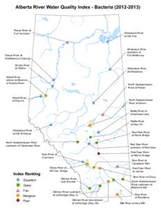 Alberta River Water Quality Index - Bacteria[removed])