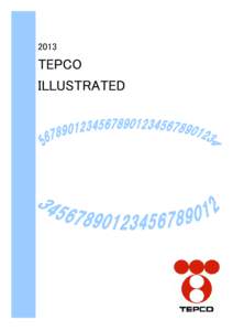 2013  TEPCO ILLUSTRATED  “TEPCO ILLUSTRATED” is an English translation of the Japanese