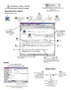 To separate toolbars, Click on double arrows and choose Show buttons on two rows www.provlib.org ►Computer Learning