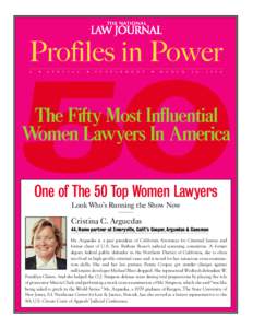 Skadden /  Arps /  Slate /  Meagher & Flom / Law firm / Harriet Miers