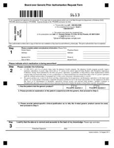 PDE-5  Prior Authorization Request Form