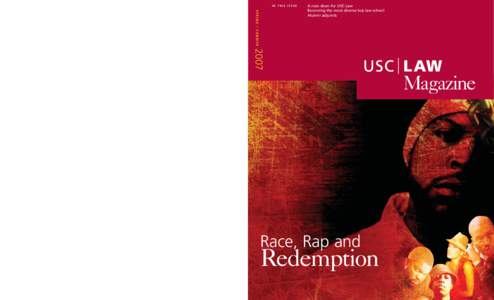 IN THIS ISSUE  Nonprofit Organization U.S. Postage Paid  University of Southern California