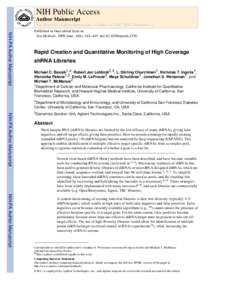 NIH Public Access Author Manuscript Nat Methods. Author manuscript; available in PMC 2009 December 1. NIH-PA Author Manuscript