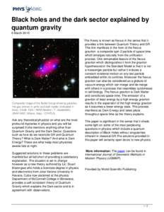 Black holes and the dark sector explained by quantum gravity