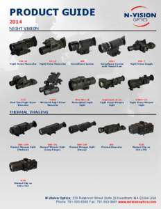 PRODUCT GUIDE 2014 NIGHT VISION PVS-14 Night Vision Monocular