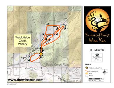 Wooldridge Creek Winery 3 - Mile/5K  _