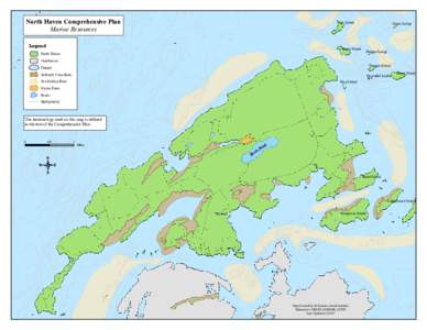 North Haven Comprehensive Plan Marine Resources Oak Island  Legend