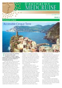 Destination  QUARTERLY DECEMBER 2003 ISSUE 2 Via Genoa & La Spezia