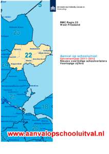 RMC Regio 22 West-Friesland Aanval op schooluitval  Convenantjaar