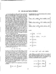 IV. USO DE LAS TABLAS MODELO La forma de utilizar las tablas modelo para estimar las pautas de mortalidad según la edad en un país dado dependerá de los datos disponibles y de la confianza que se tenga en esos datos. 