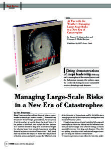 Book Review	  At War with the Weather: Managing Large-Scale Risks in a New Era of