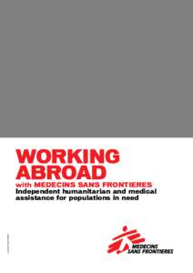 Working Abroad Corentin Fohlen/MSF  with medecins sans frontieres