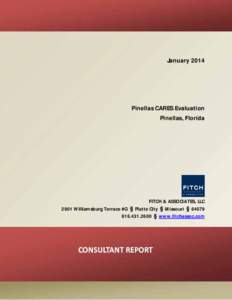 January[removed]Pinellas CARES Evaluation Pinellas, Florida  FITCH & ASSOCIATES, LLC