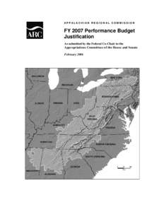 ARC FY 2007 Performance Budget Justification