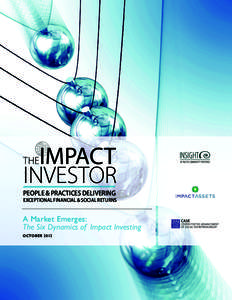 IMPACT INVESTOR THE  PEOPLE & PRACTICES DELIVERING