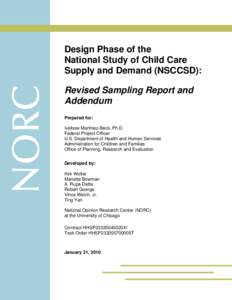 NORC Evaluation Plan (Draft Version)