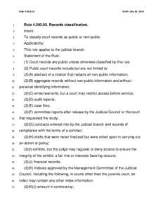 Supreme Court of the United States / Public records / Supreme court / Criminal law / Law / Privacy law / Government / Freedom of information in the United States / Criminal procedure / Expungement