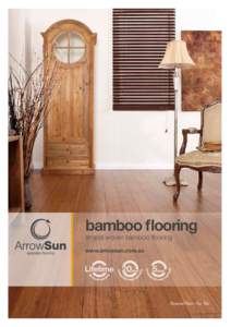 bamboo flooring strand woven bamboo flooring www.arrowsun.com.au Pictured Floor: Tea Tree